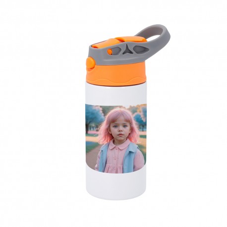 Botella Infantil Naranja-Gris 360 ML 15346